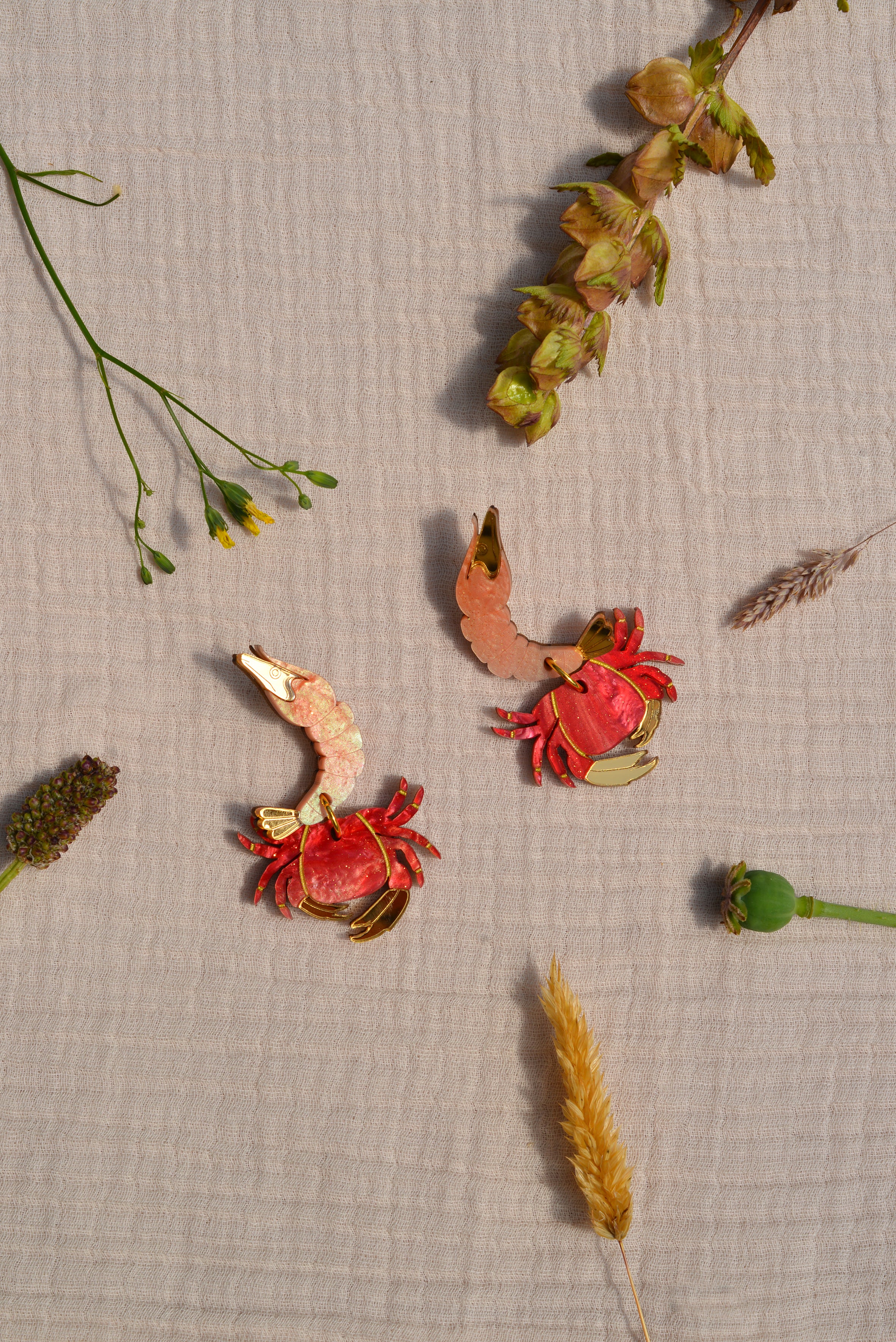 Sea Life Statement Earrings