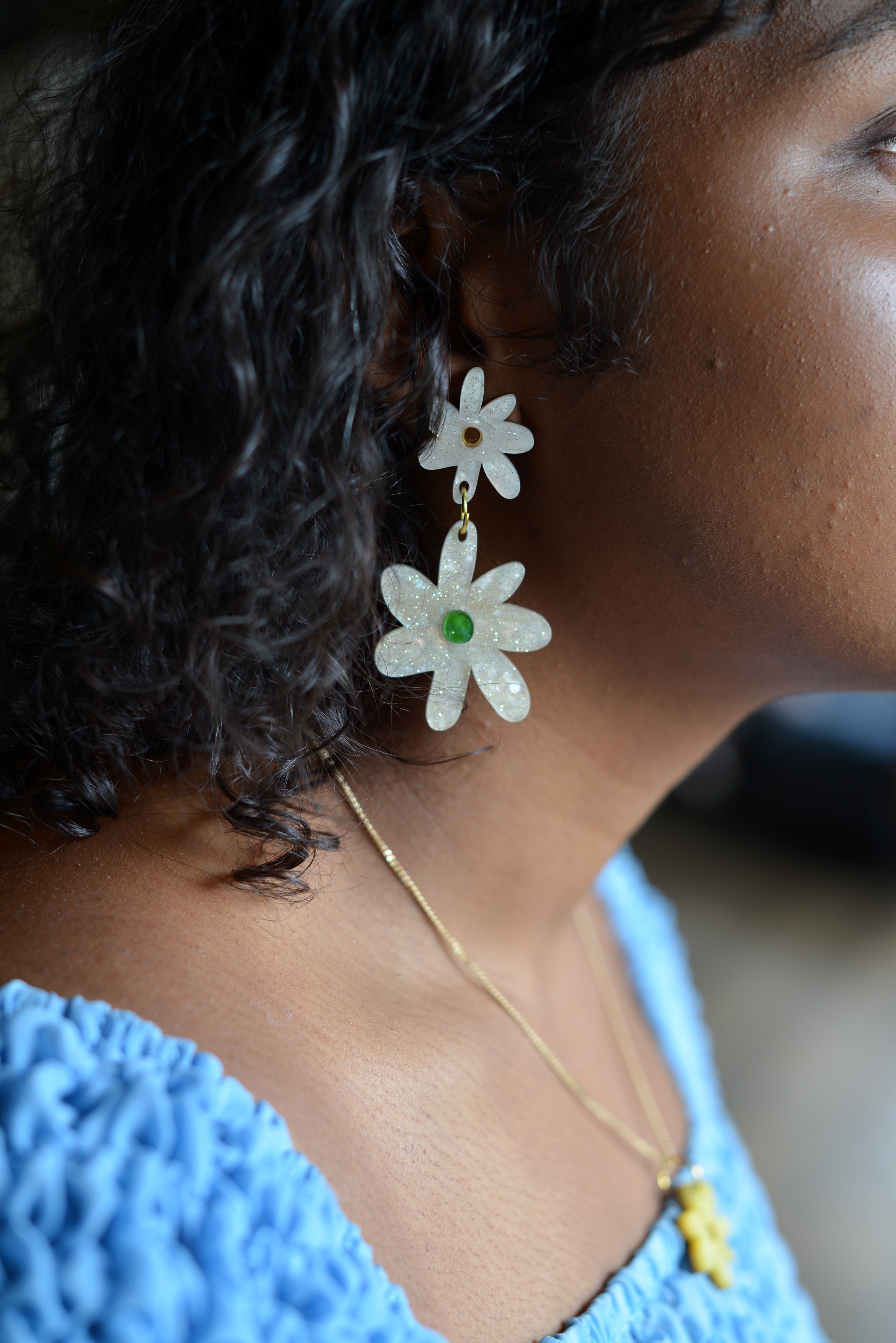 Statement Daisy Earrings