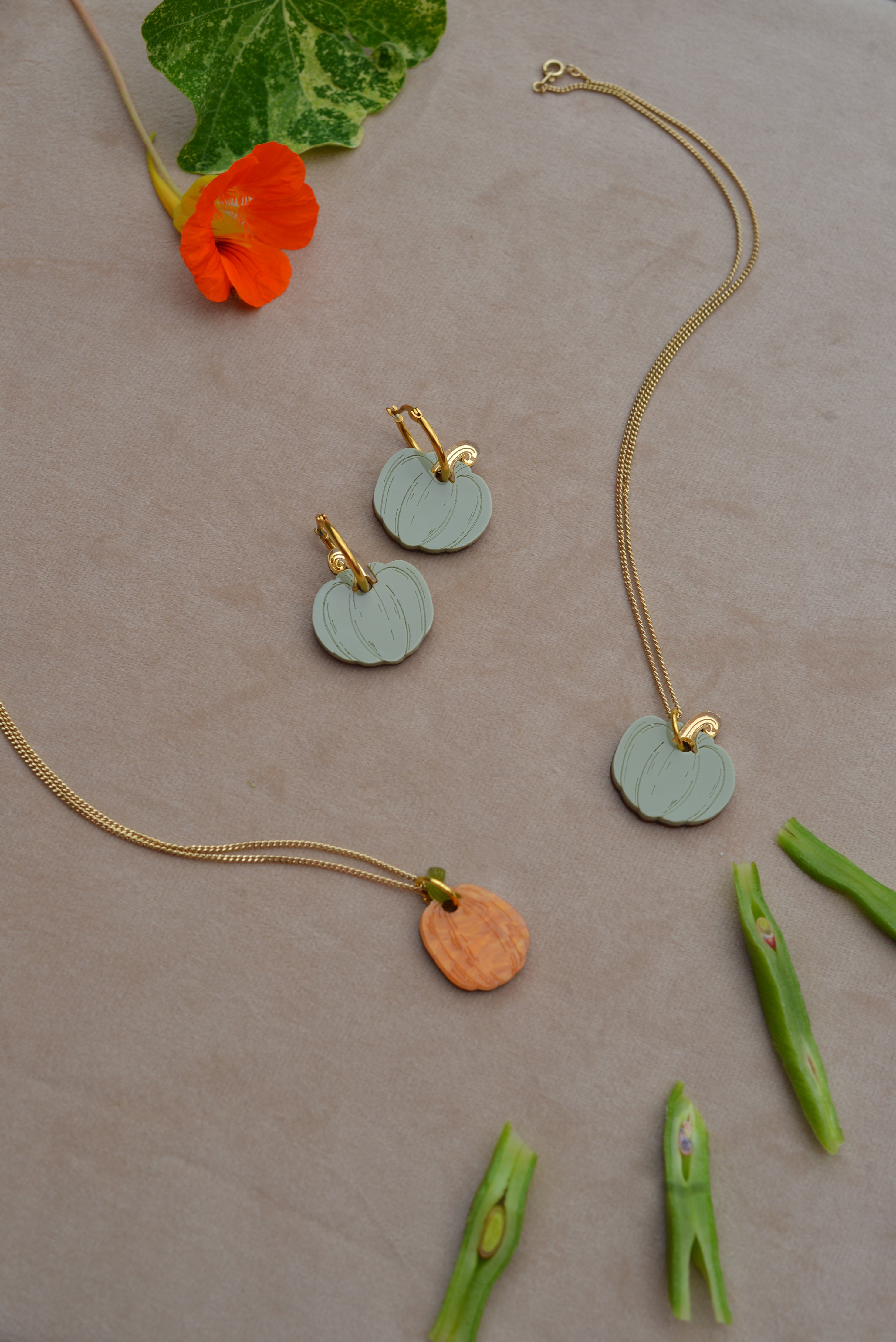 Green Pumpkin Hoops