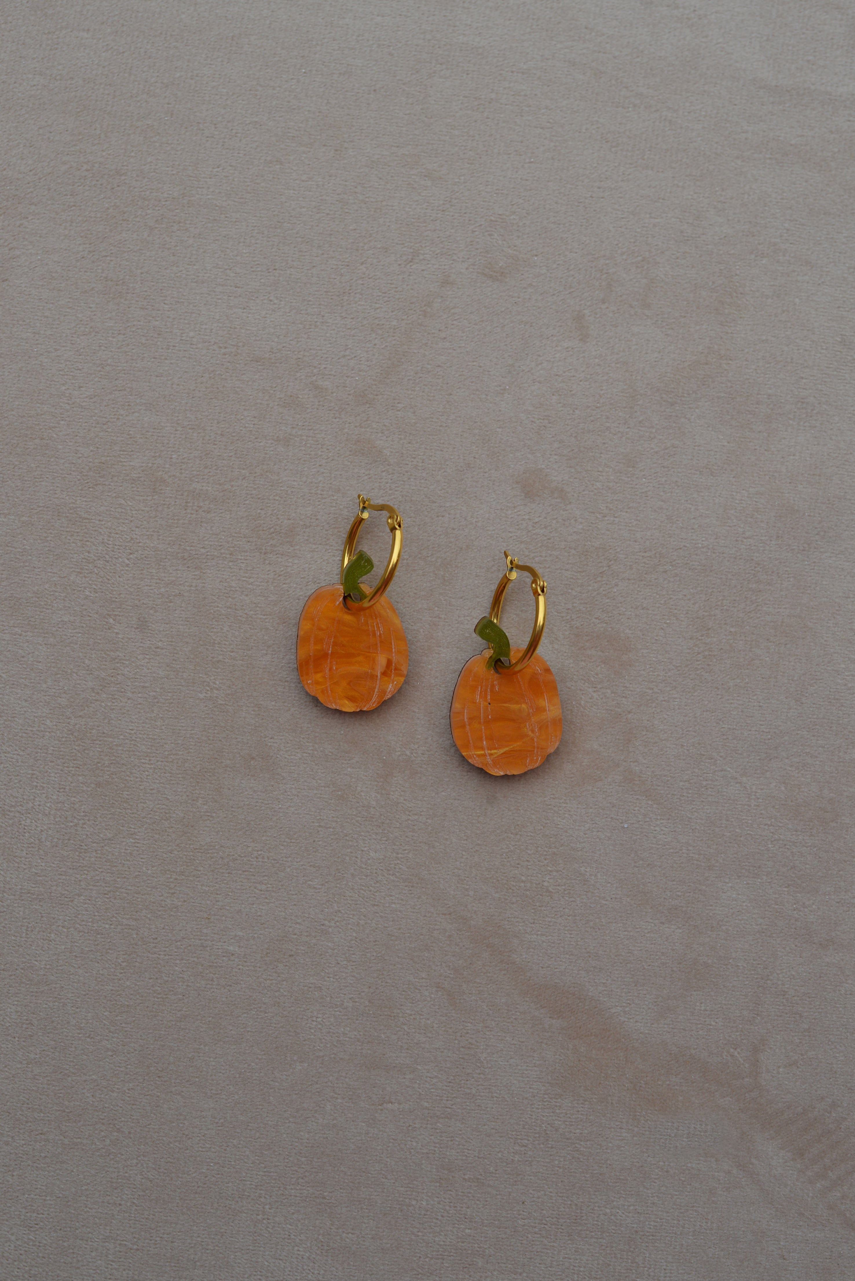 Orange Pumpkin Hoops
