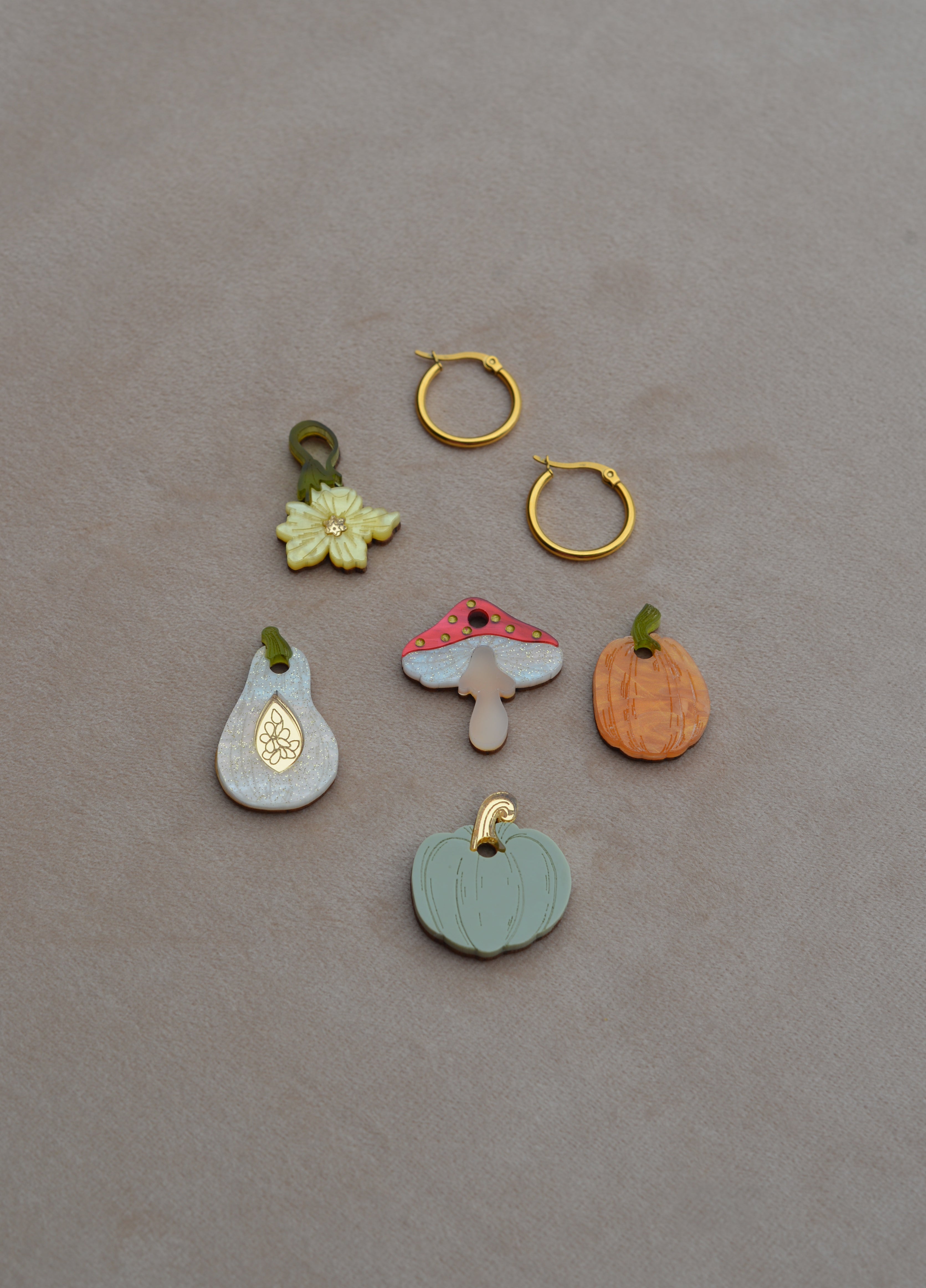 Green Pumpkin Hoops