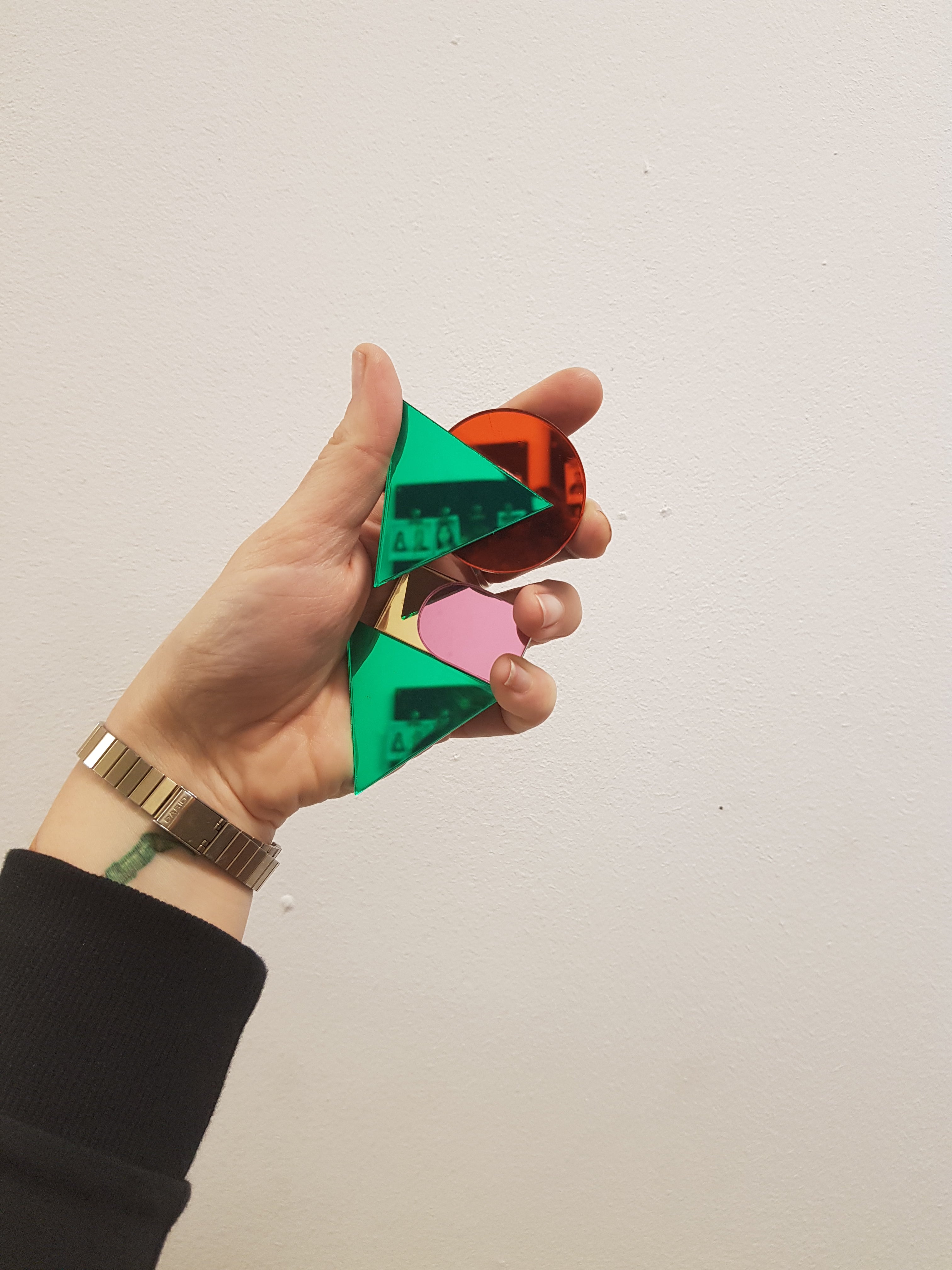 Perspex slide hårspænde