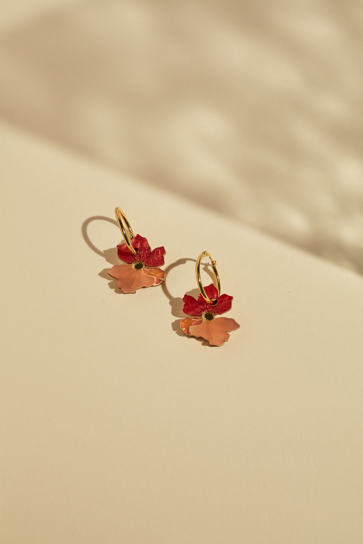 Cosmos Hoop Earrings