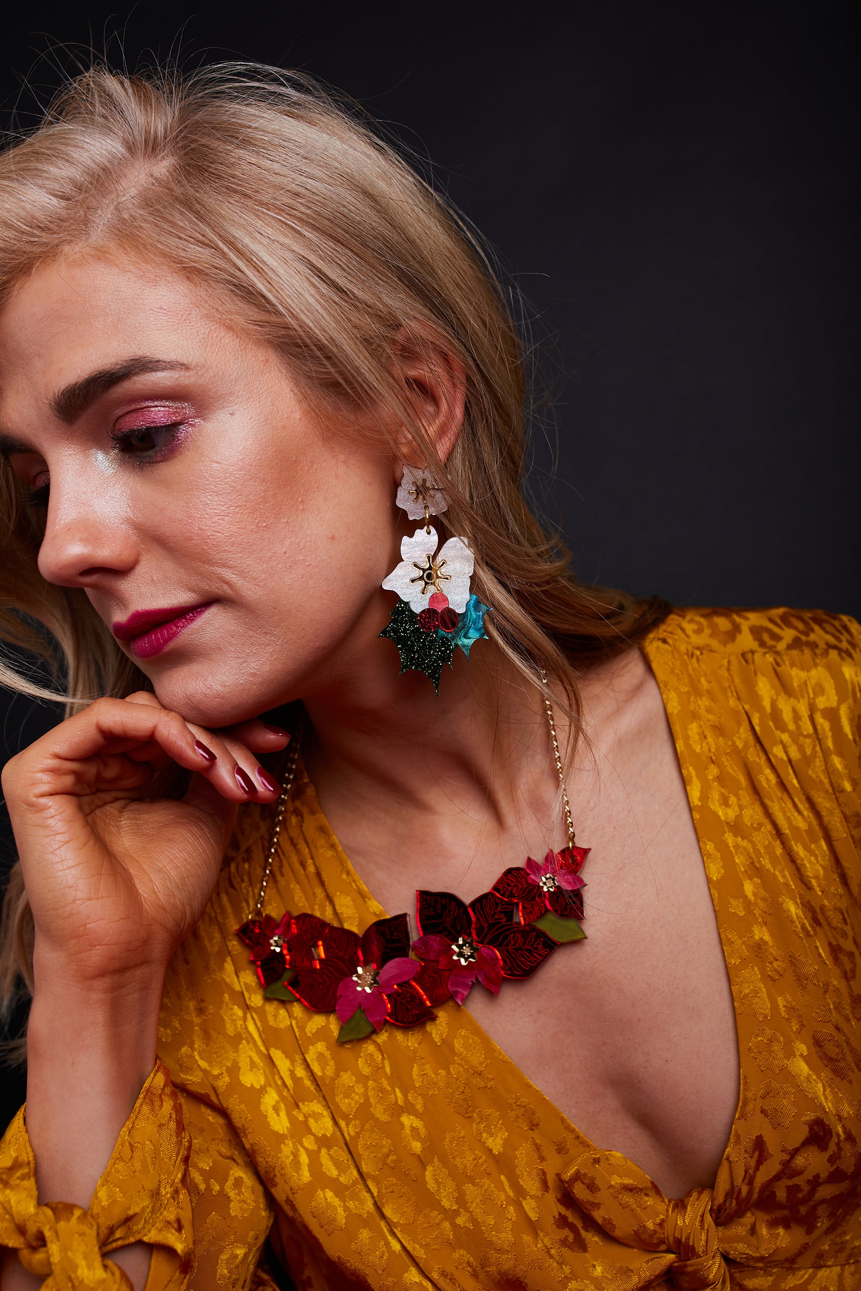 Holly Statement Earrings