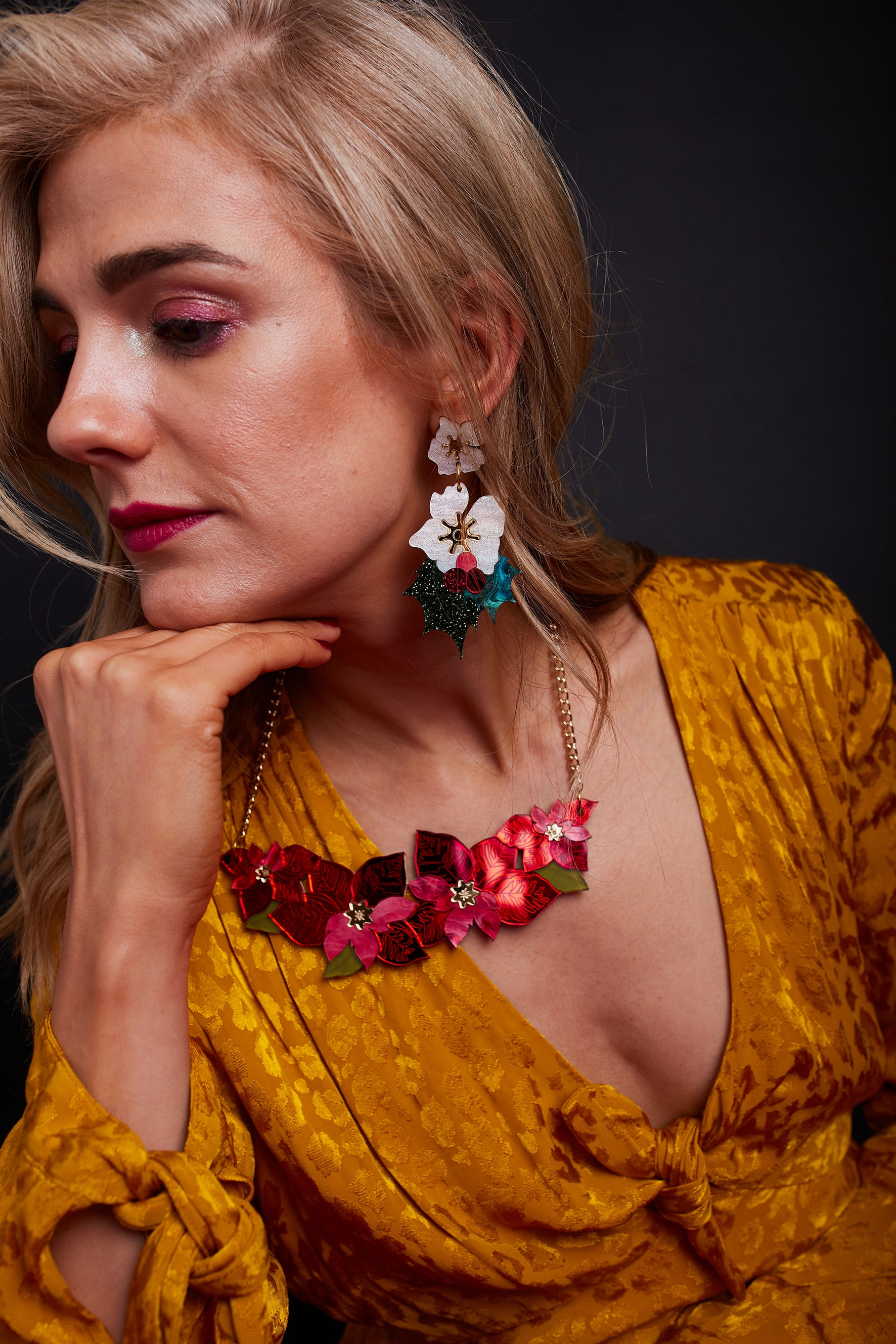 Holly Statement Earrings