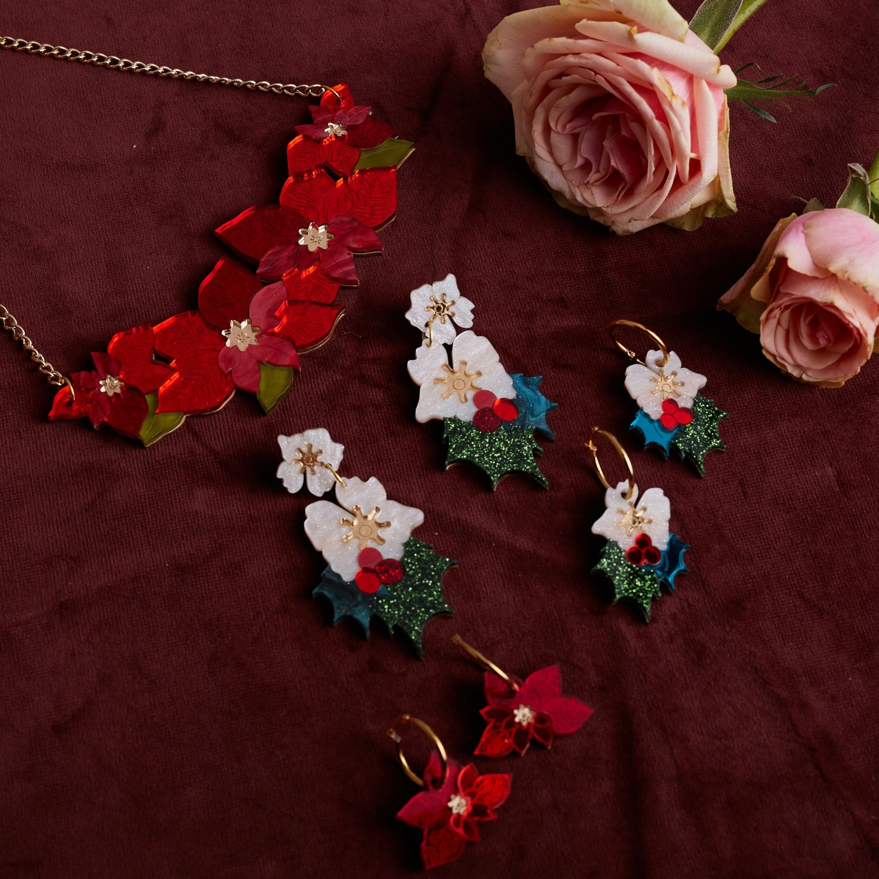 Holly Statement Earrings