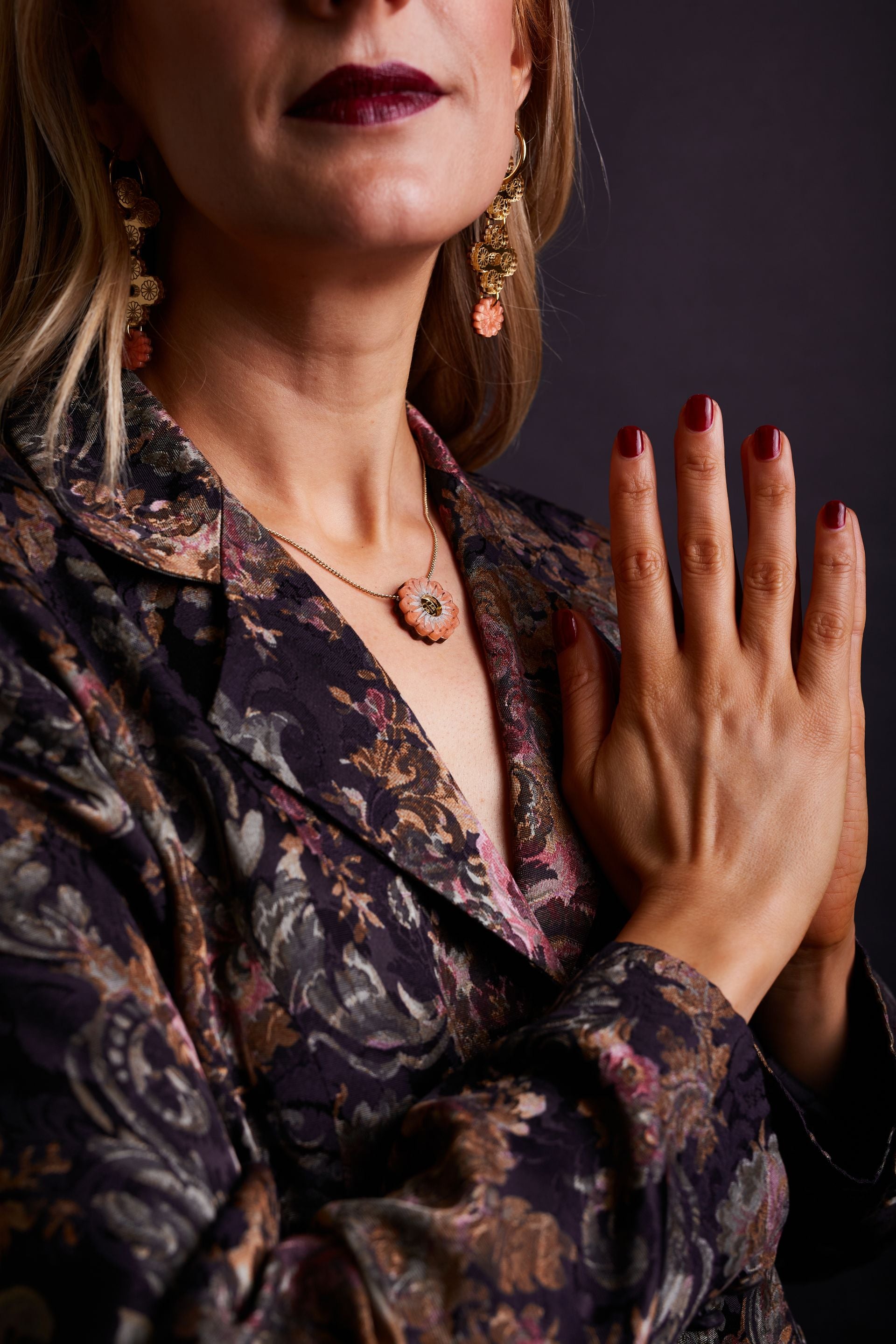 Collier Soleil Céleste - Pêche