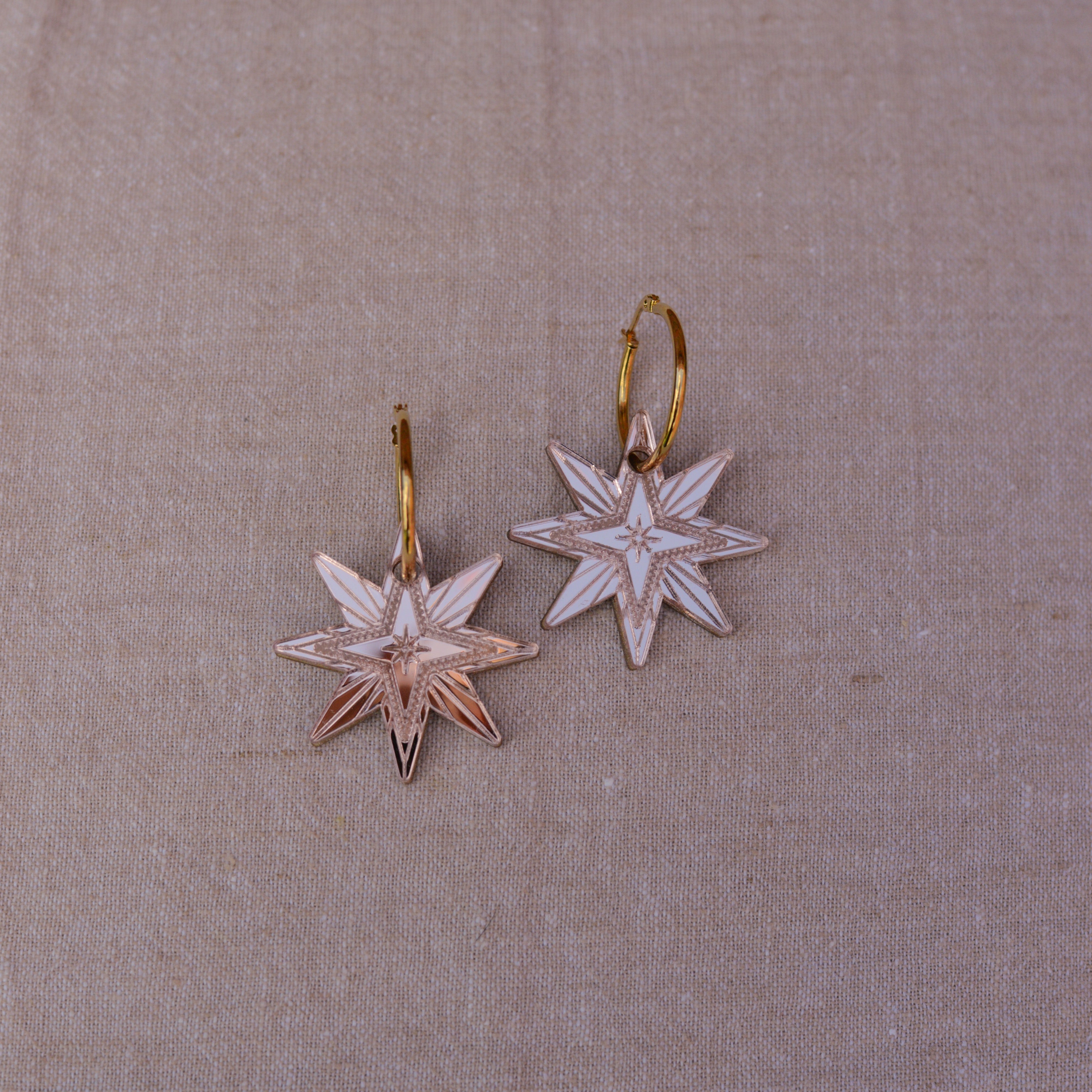 Limited Edition Star Hoop øreringe