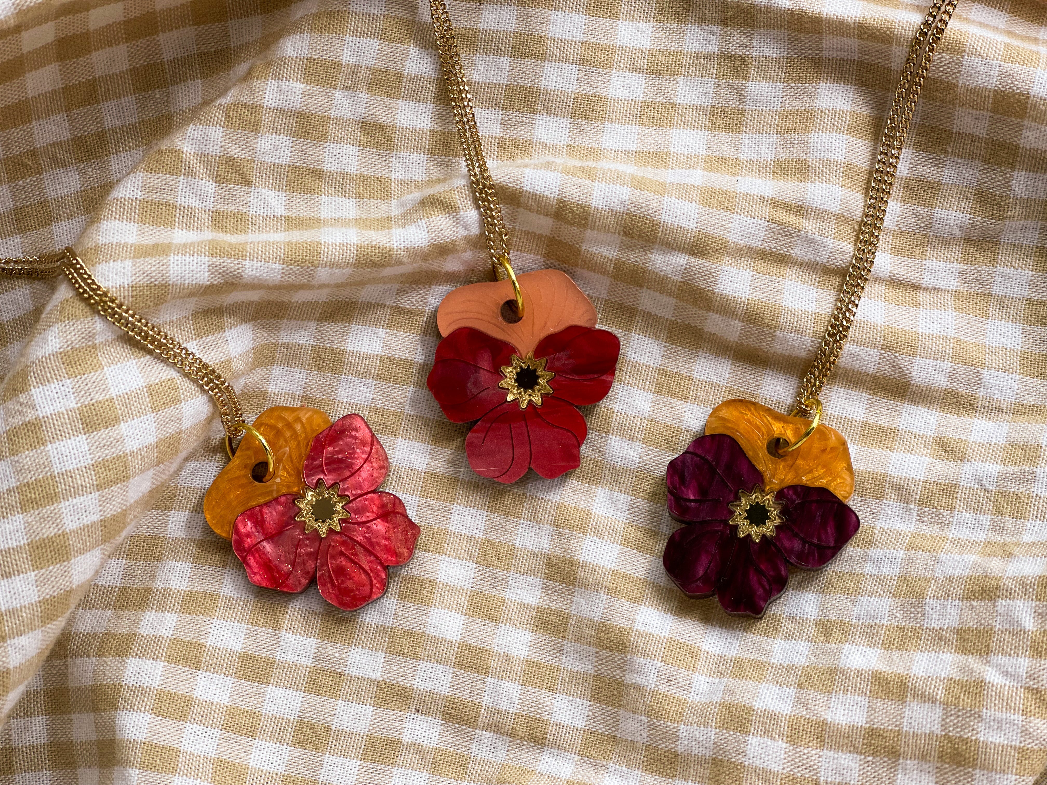 Mini collier pensée