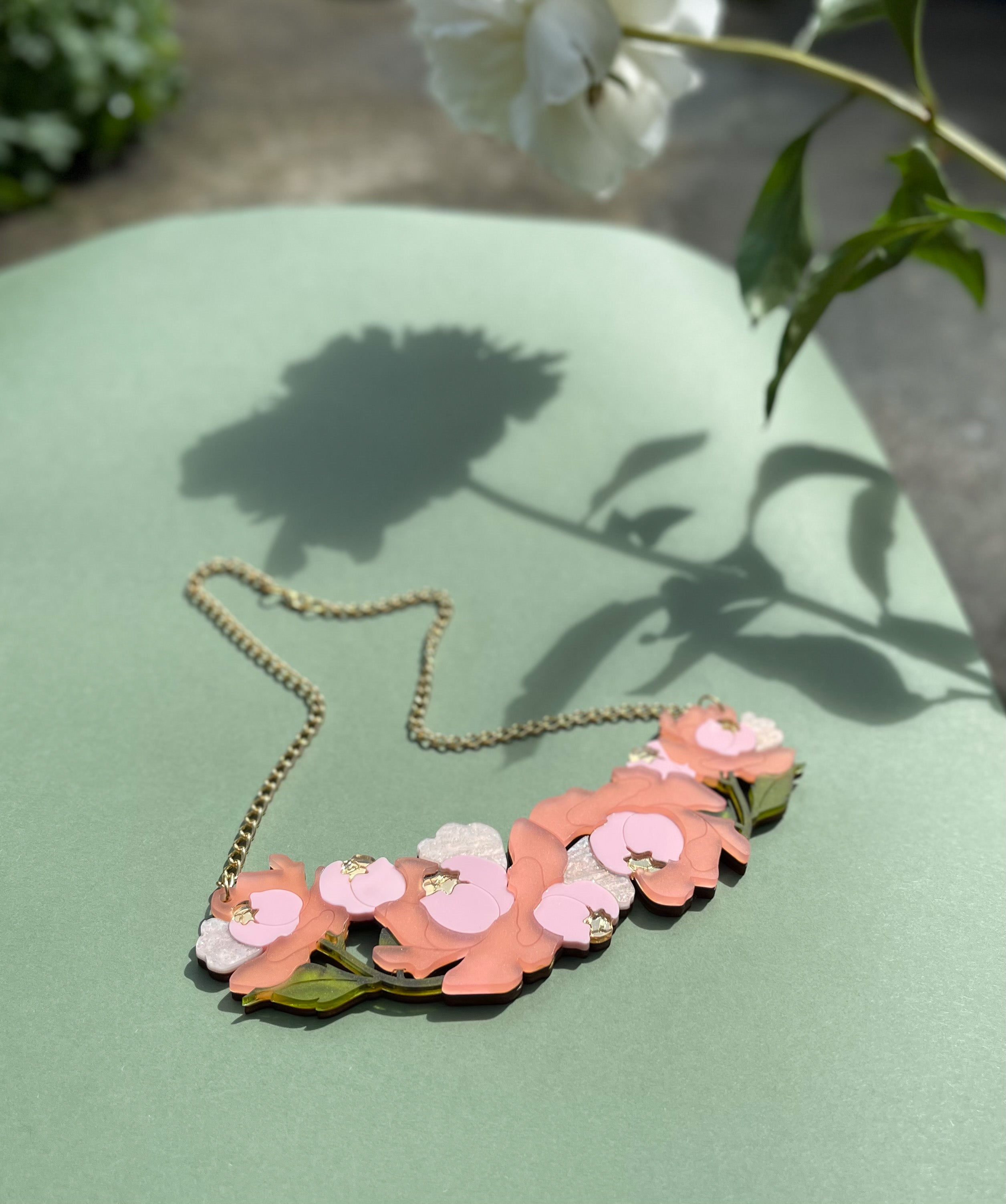 Peony Statement Necklace