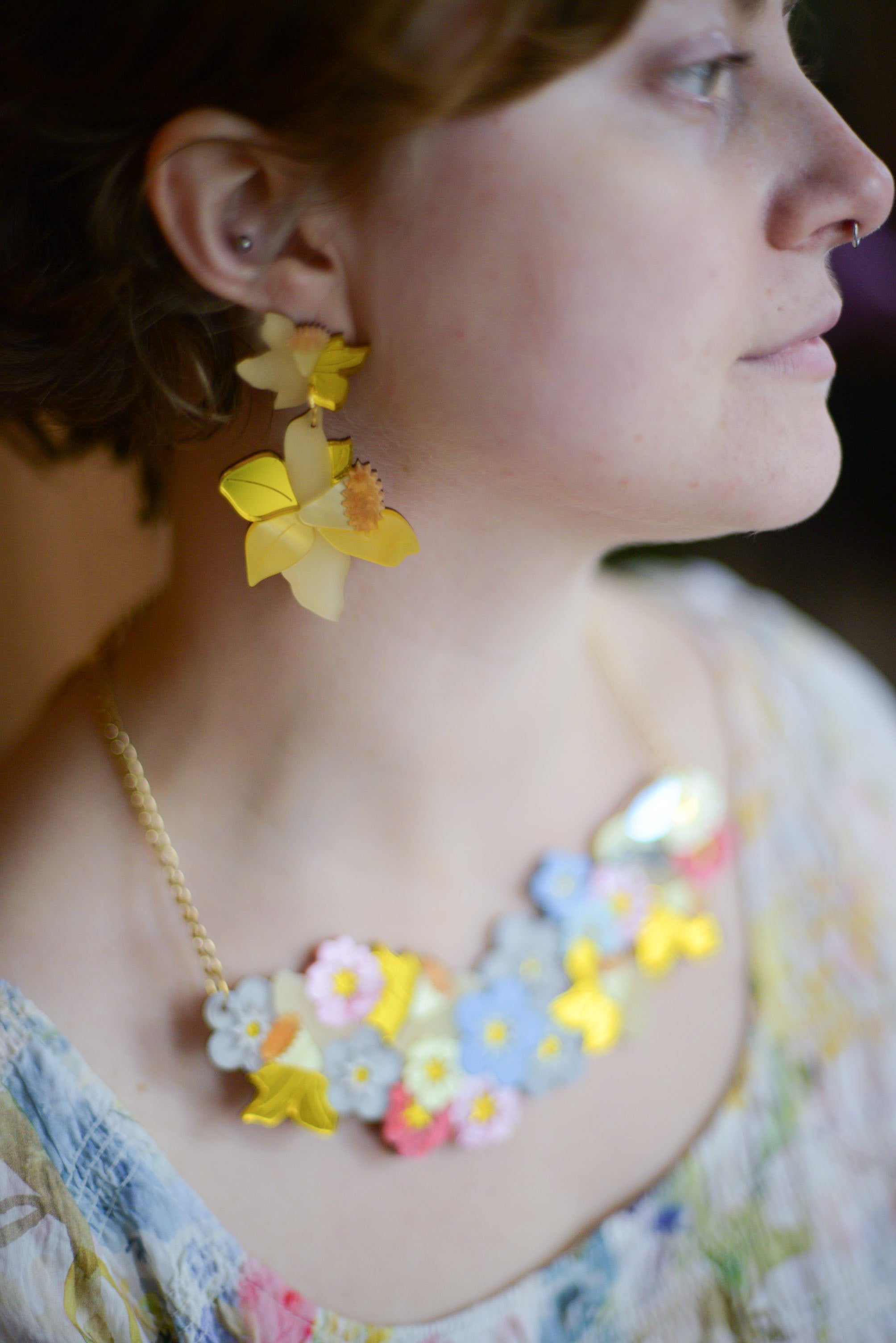 Daffodil Statement øreringe