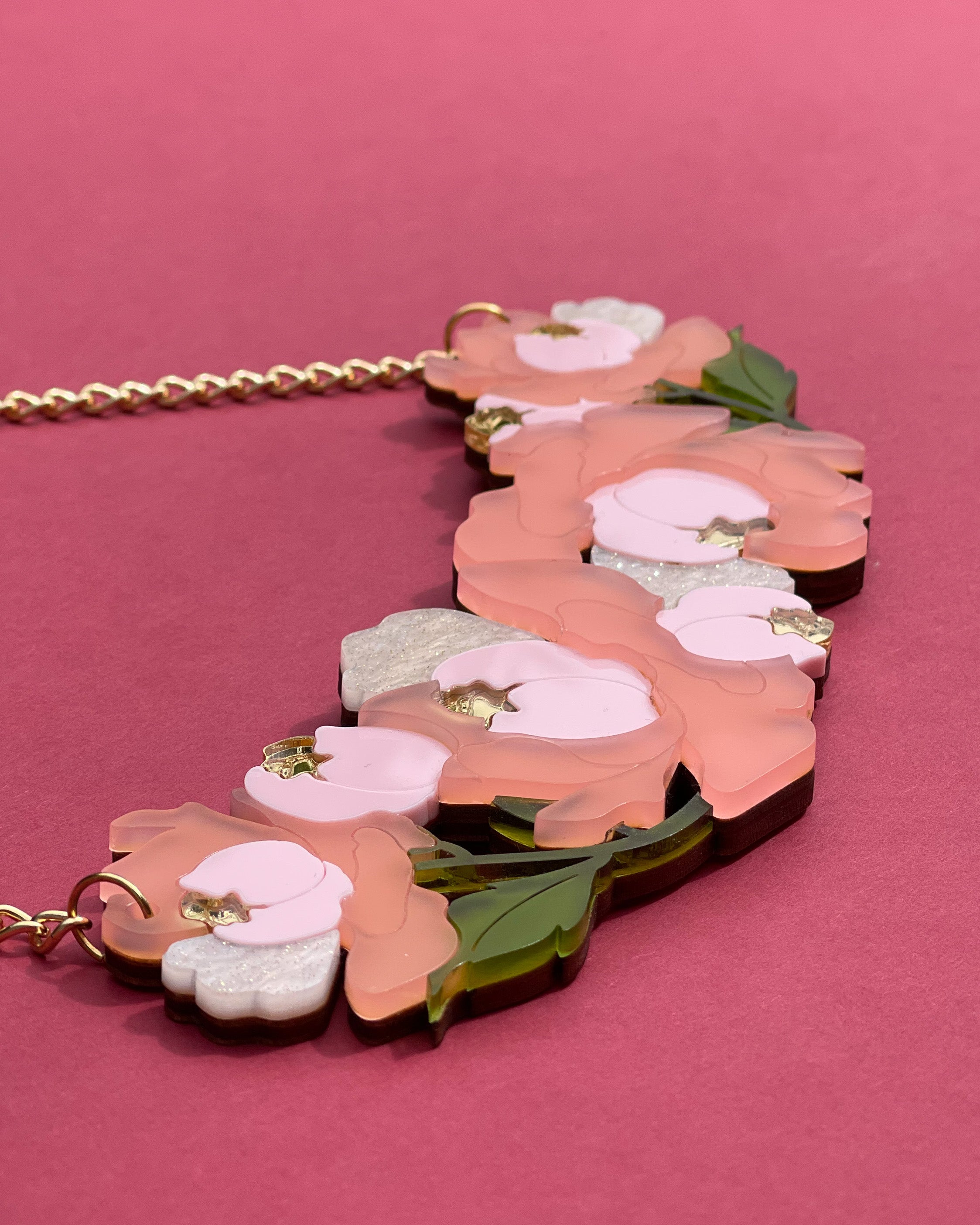 Peony Statement Necklace