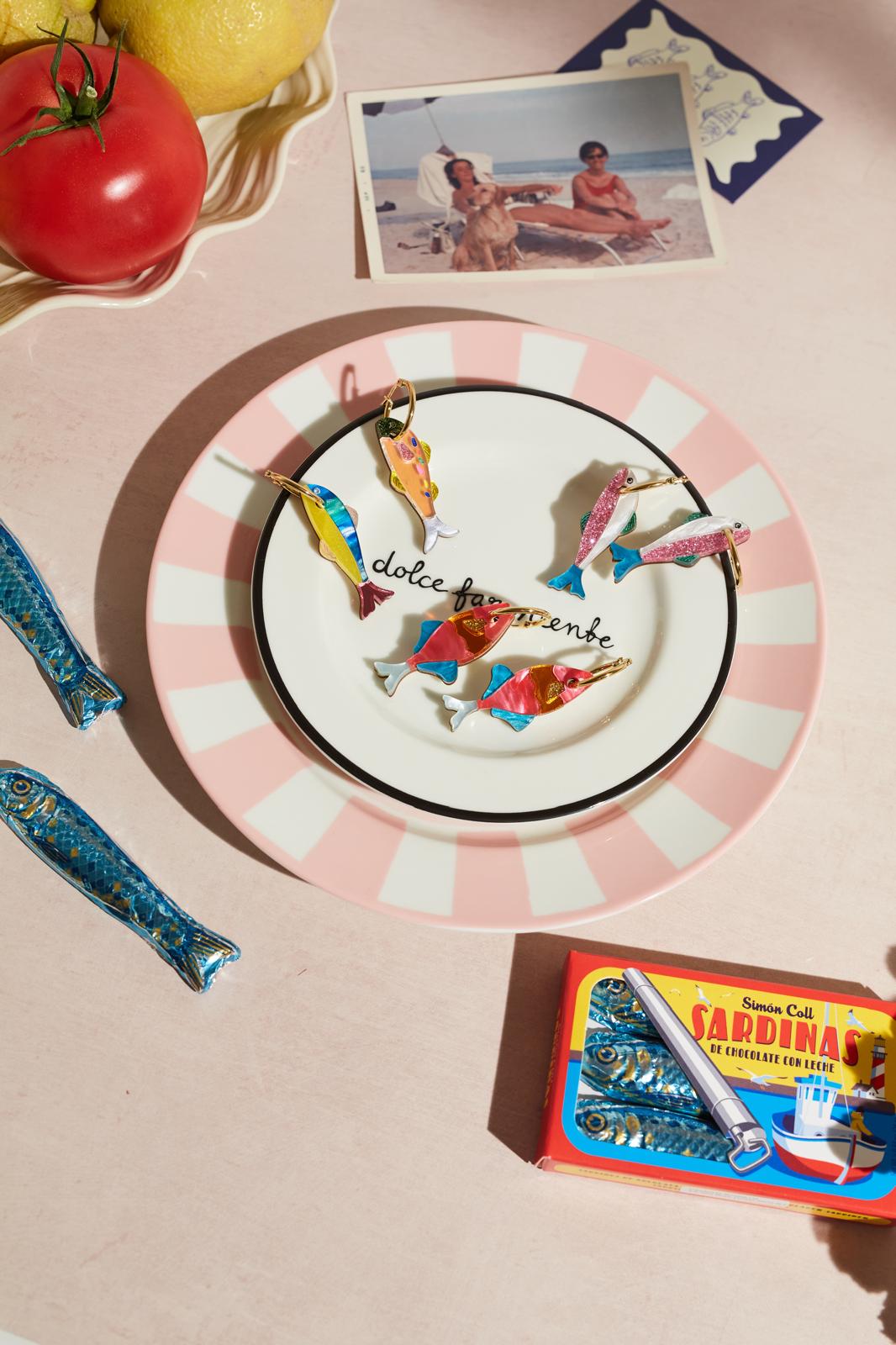 Fish Hoops- mix & match