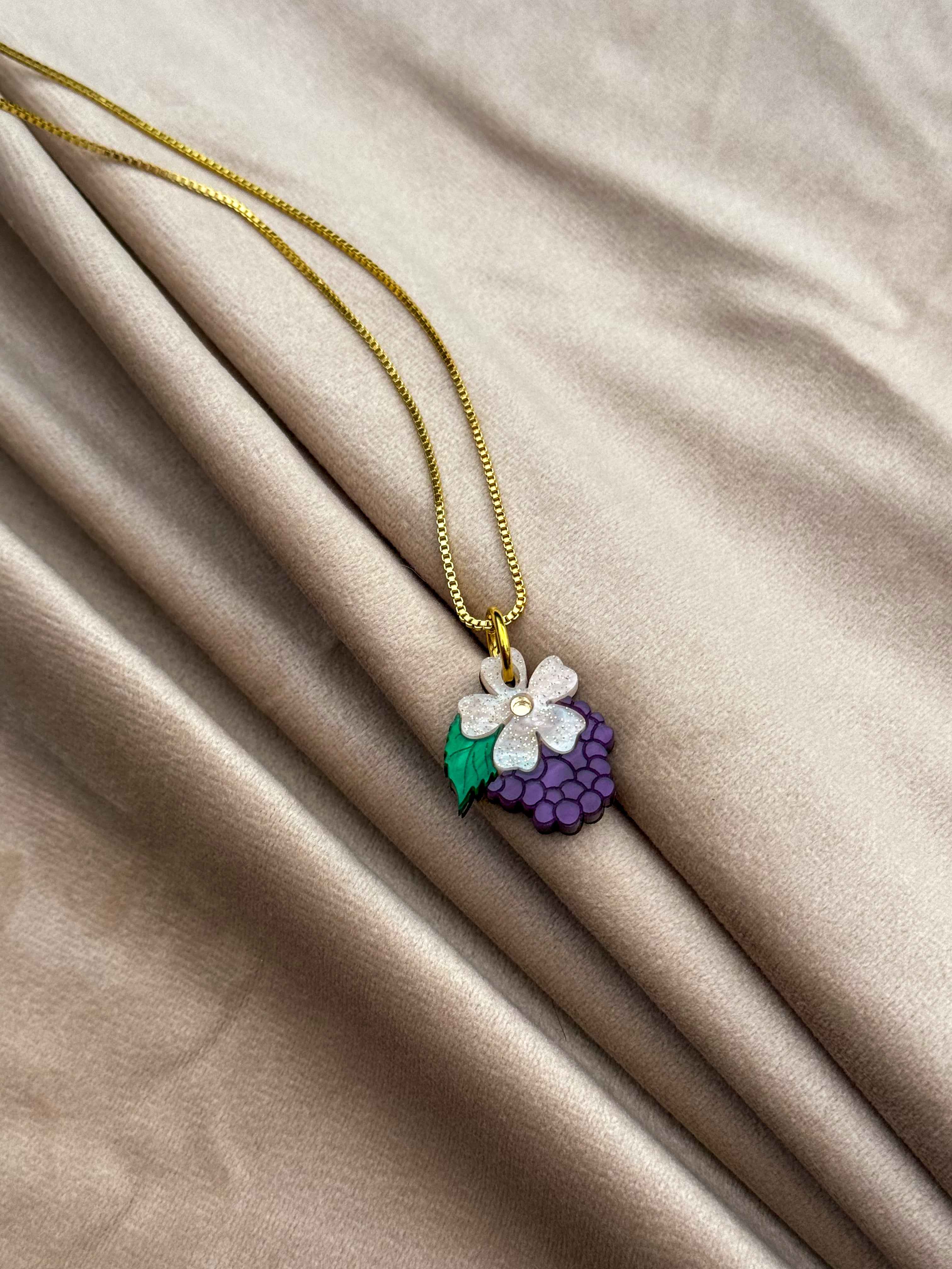 Blackberry Mini Necklace