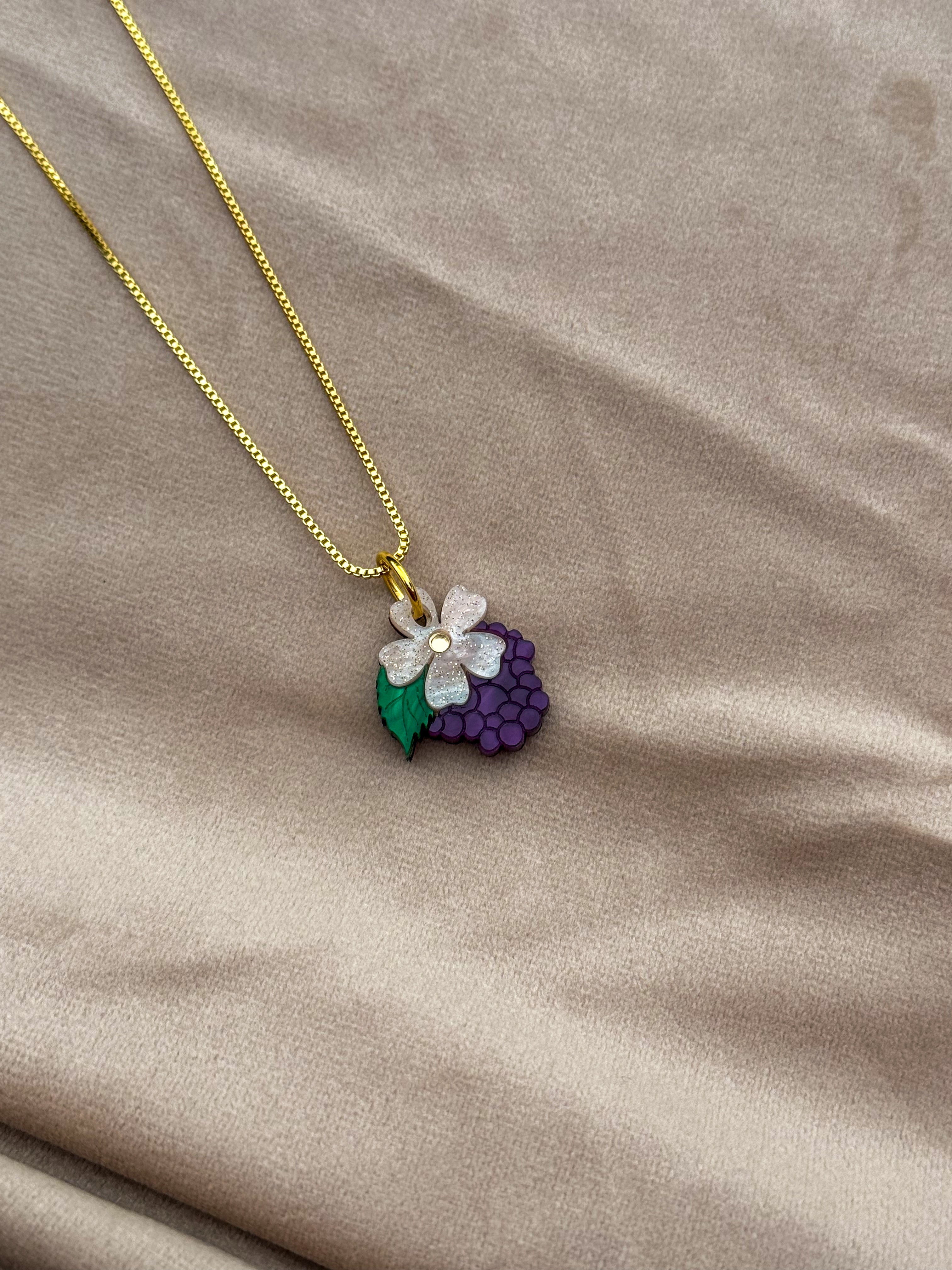 Blackberry Mini Necklace