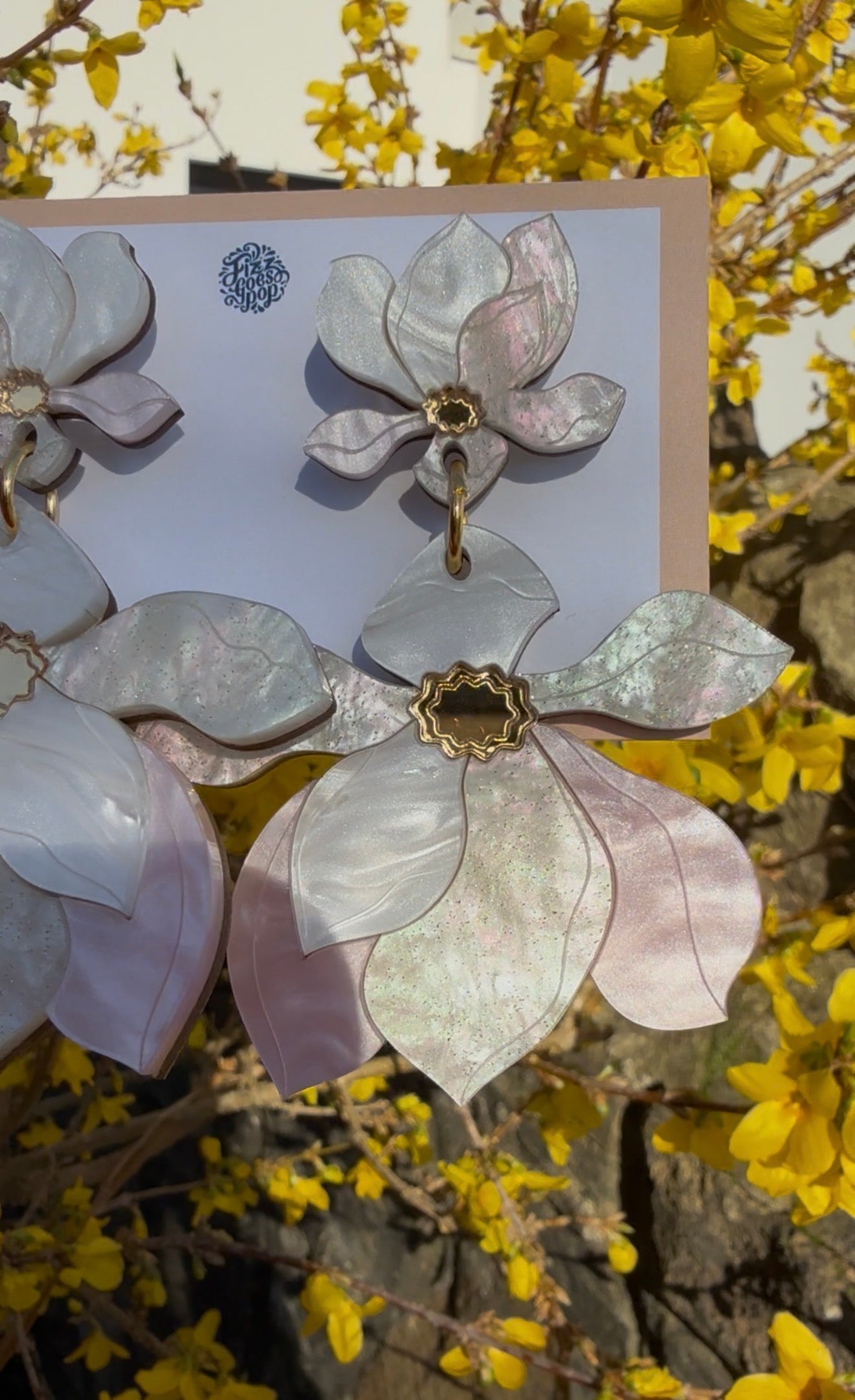 Magnolia Statement Earrings