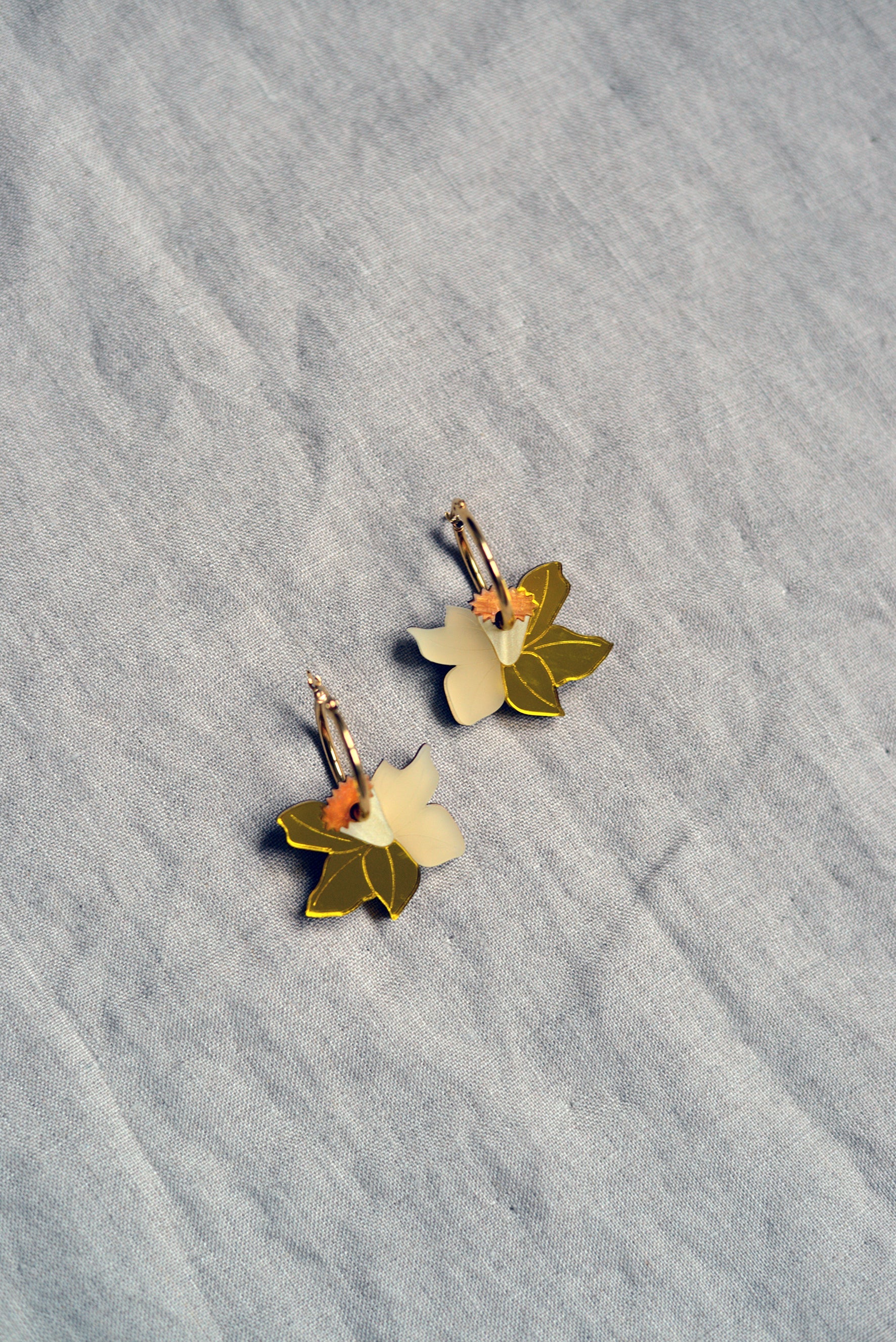 Daffodil Earring Workshop- Wed 20th March 6-8.30pm @ Teacups & Cupcakes