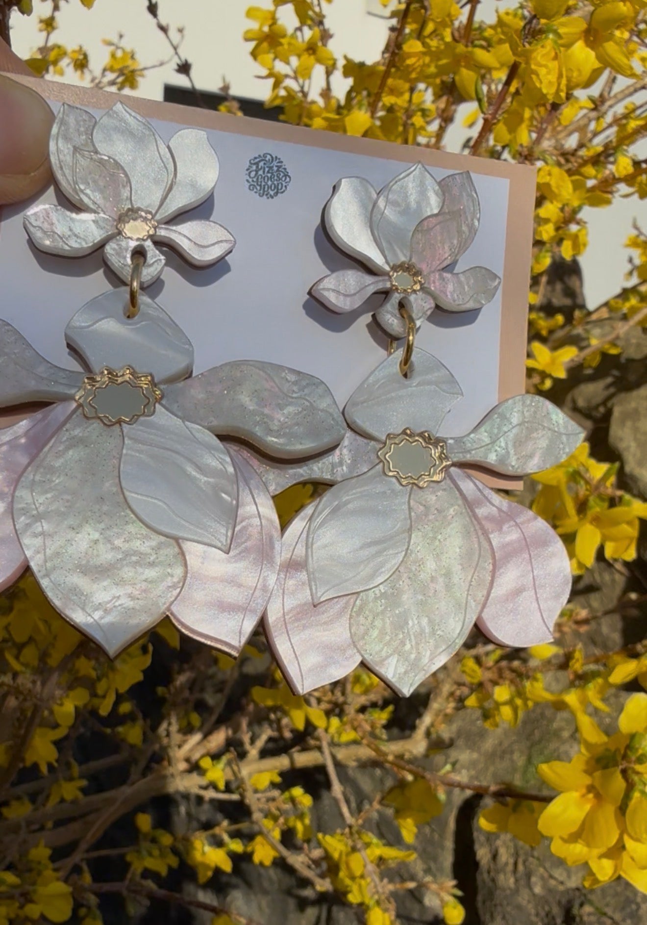 Magnolia Statement Earrings