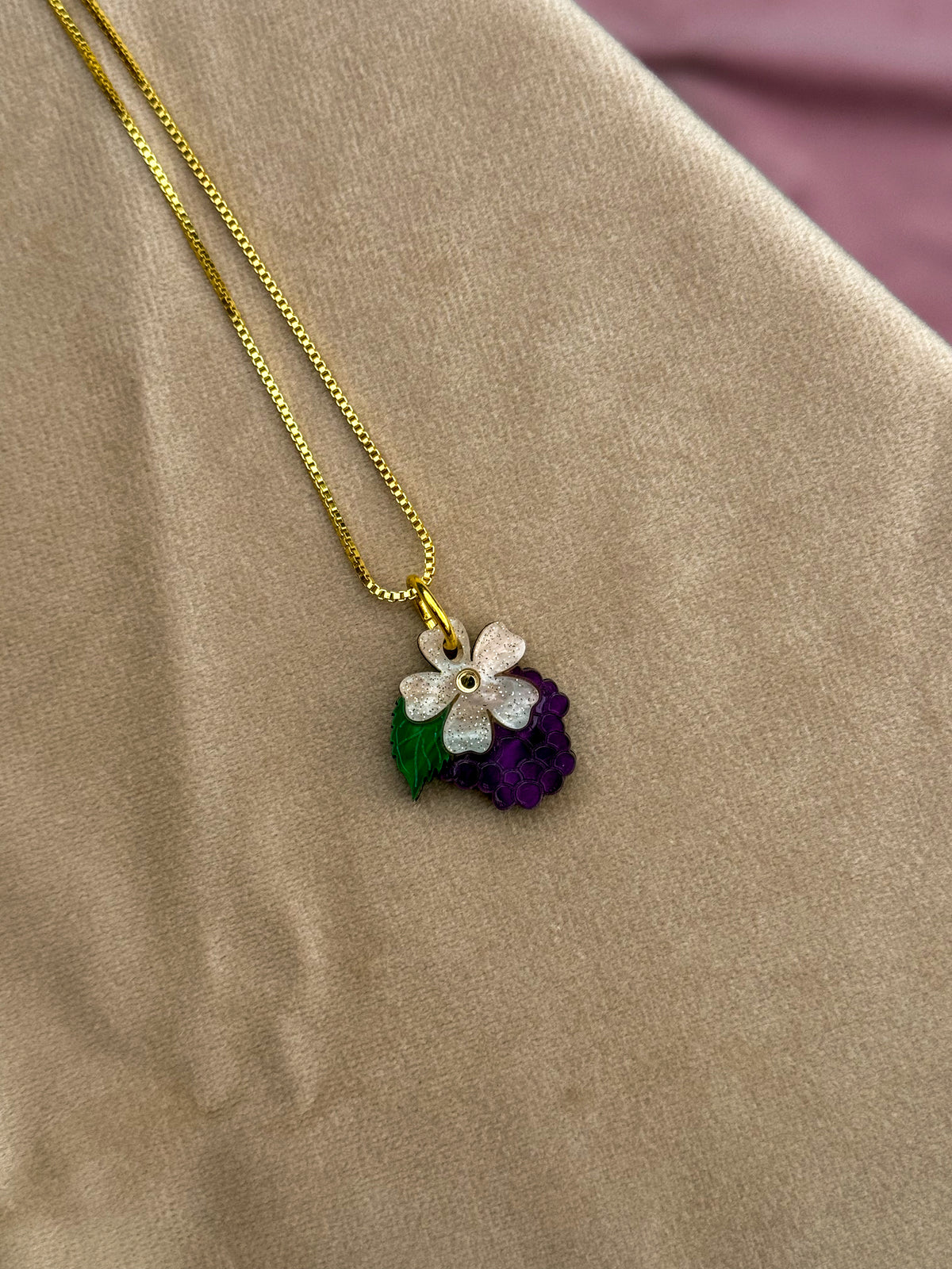 Blackberry Mini Necklace