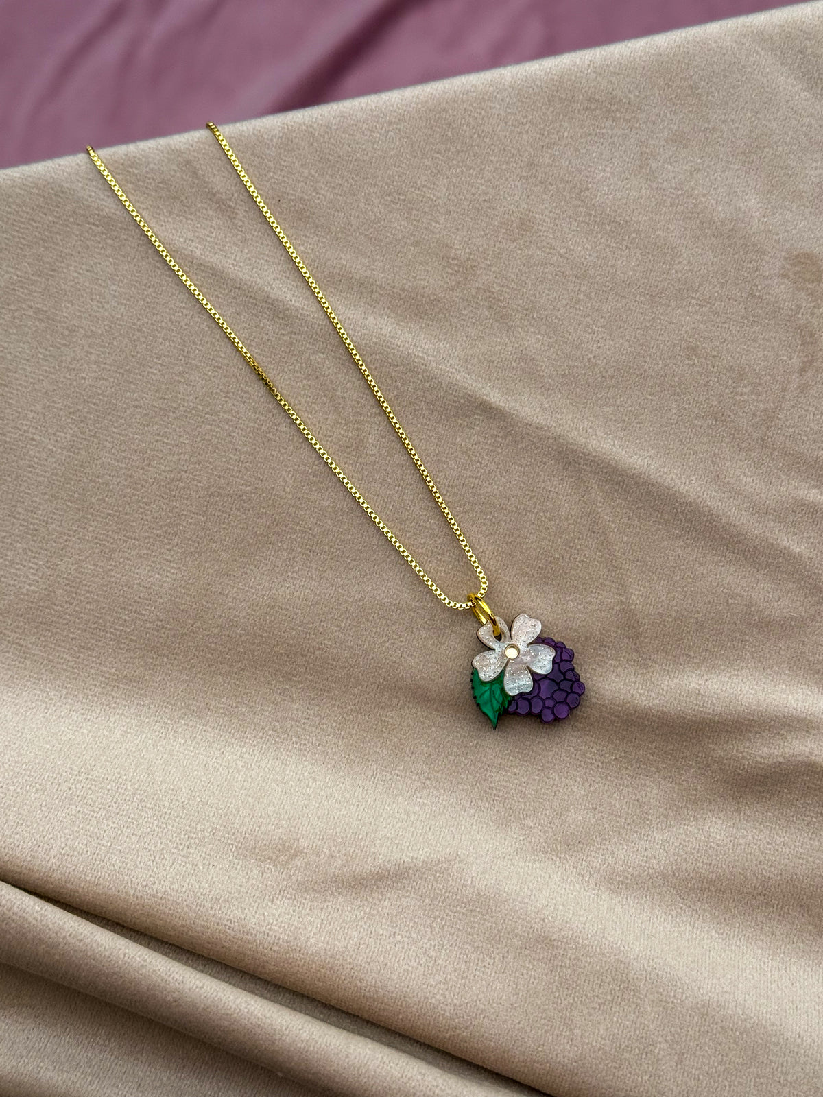 Blackberry Mini Necklace