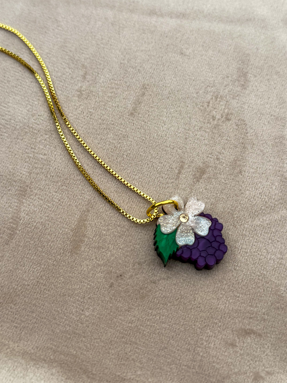 Blackberry Mini Necklace
