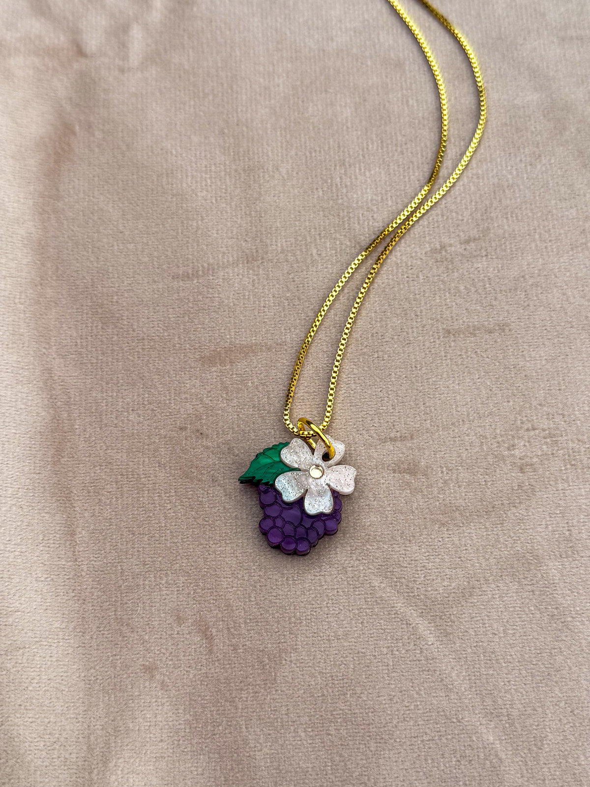 Blackberry Mini Necklace