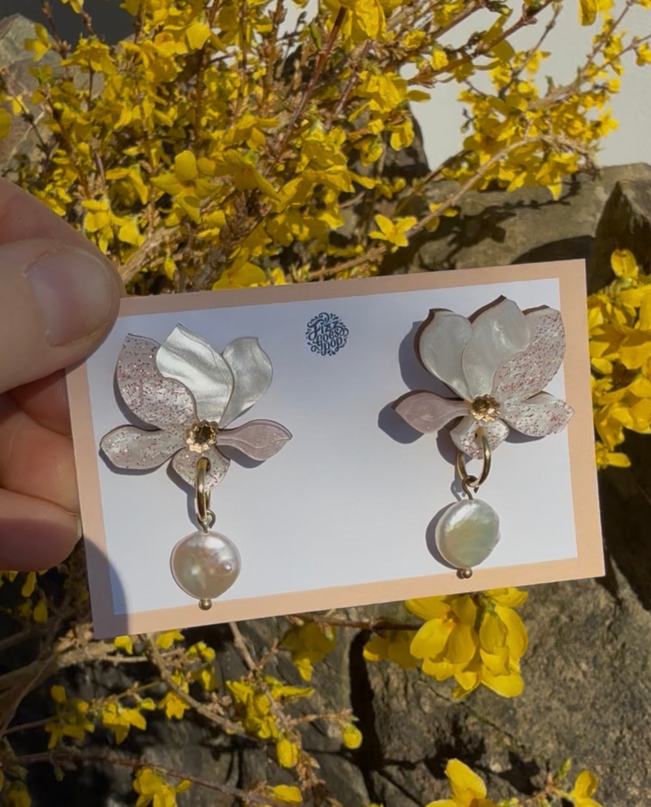 Magnolia Pearl Earrings