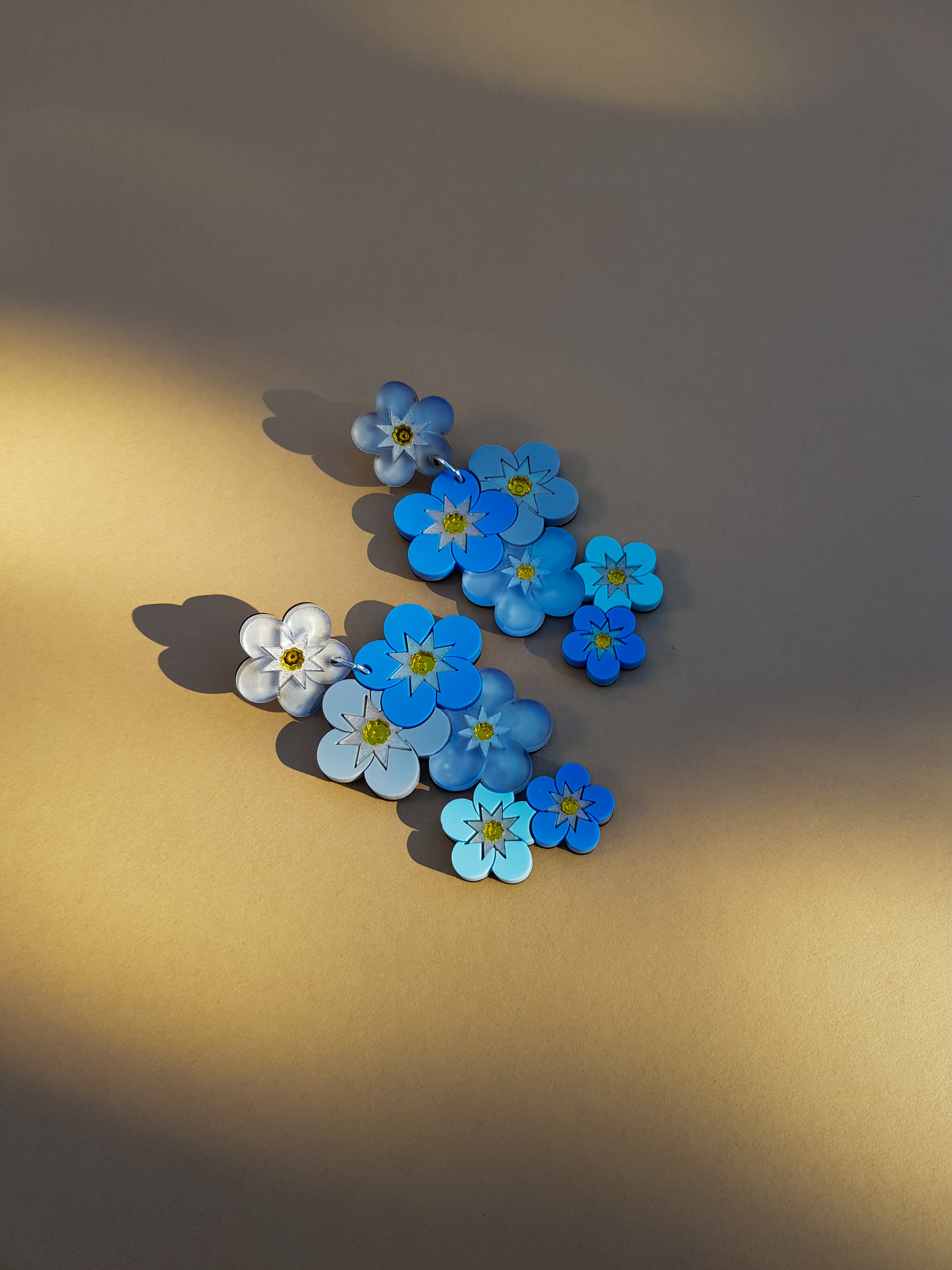 Forget Me Not Statement Earrings