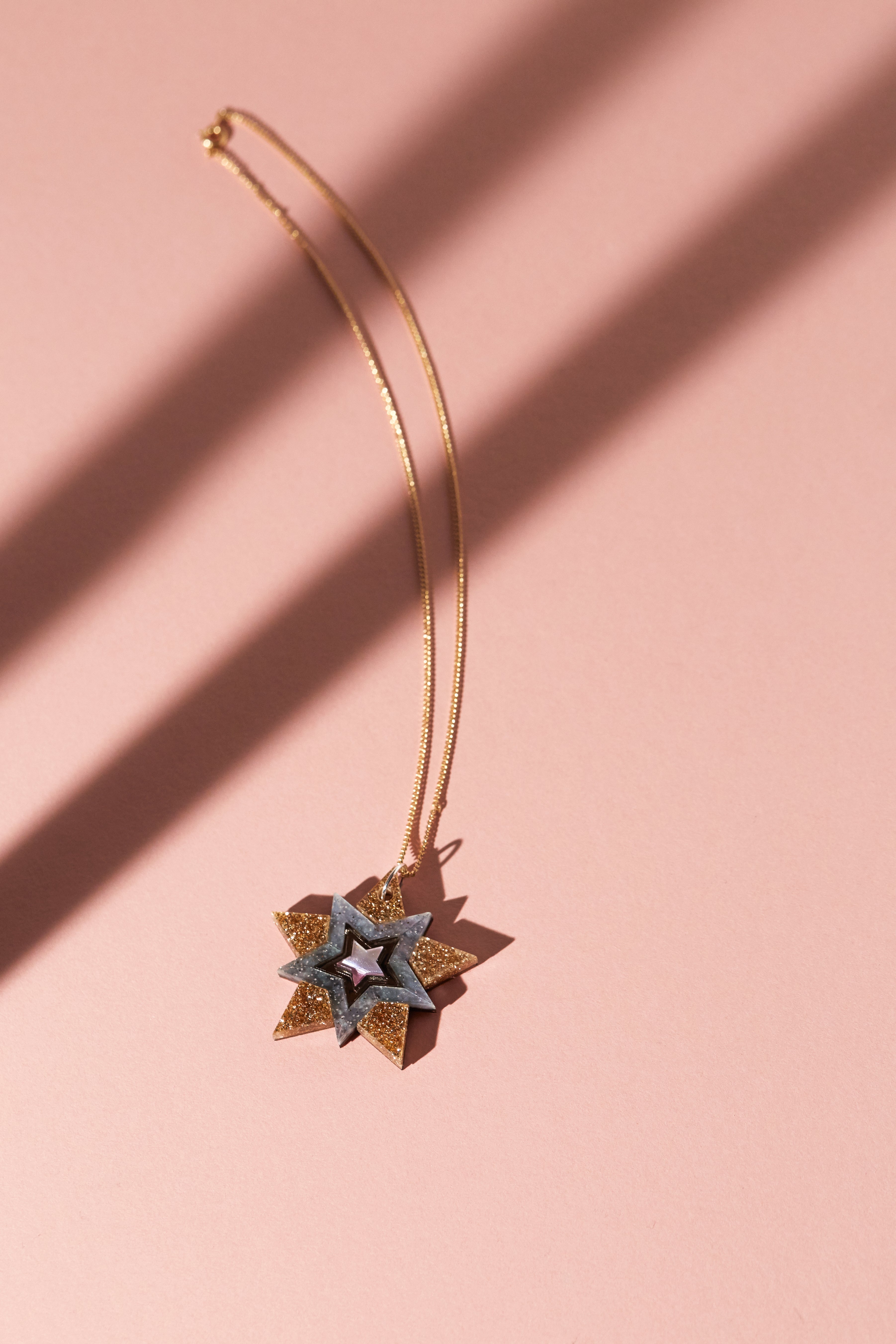 Gold Star Necklace