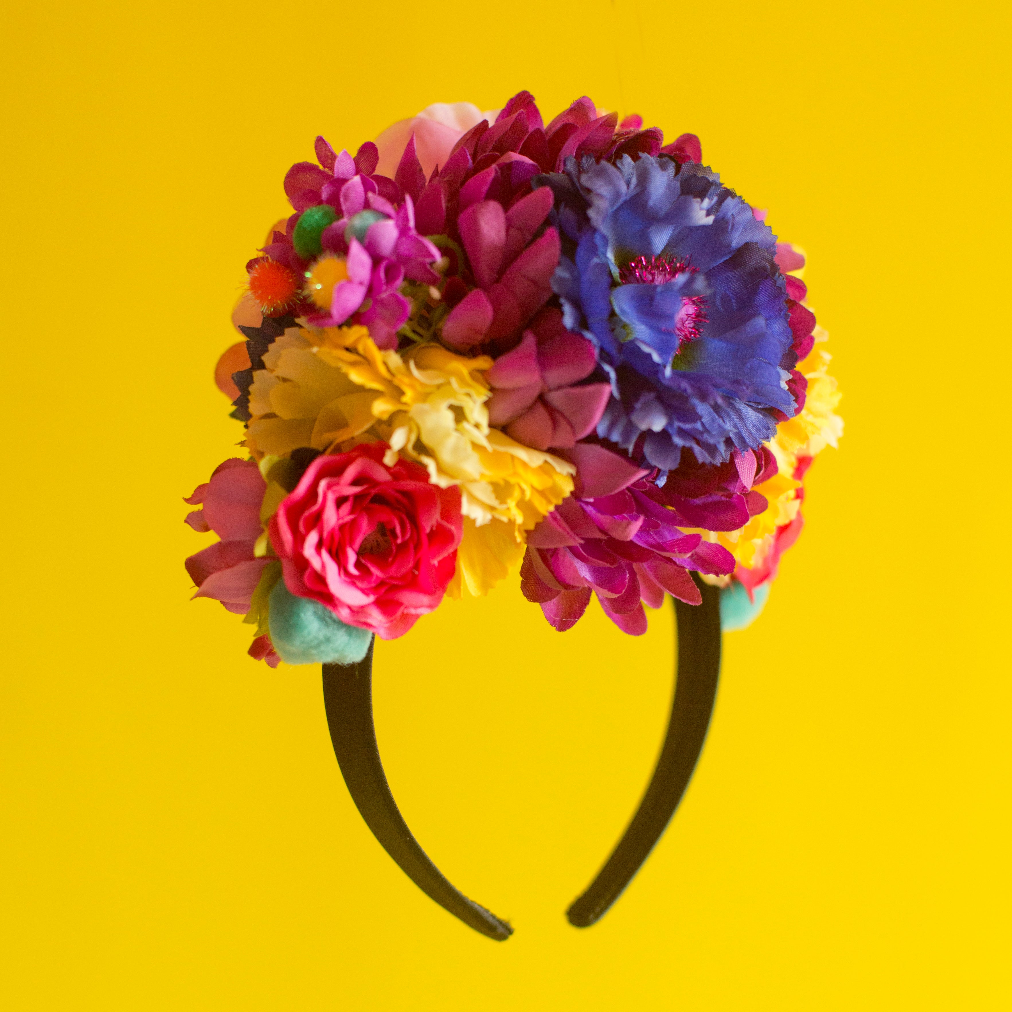 Made to Order Bespoke Floral Headdress