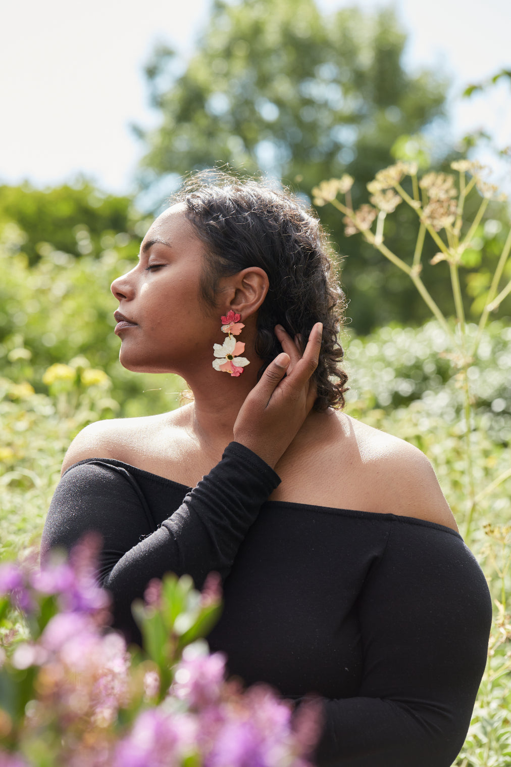 Cosmos Statement Earrings